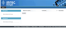 Tablet Screenshot of ftp.initec-energia.com